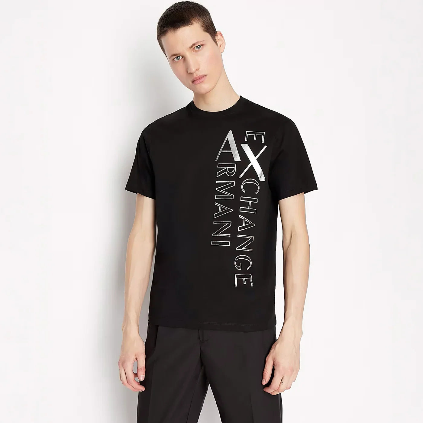 Men’s Imported Reflective Print T-Shirt (AXSV)