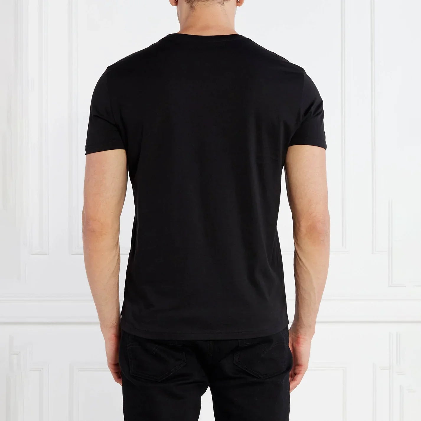 Men’s Imported Reflective Print T-Shirt (BLFG)