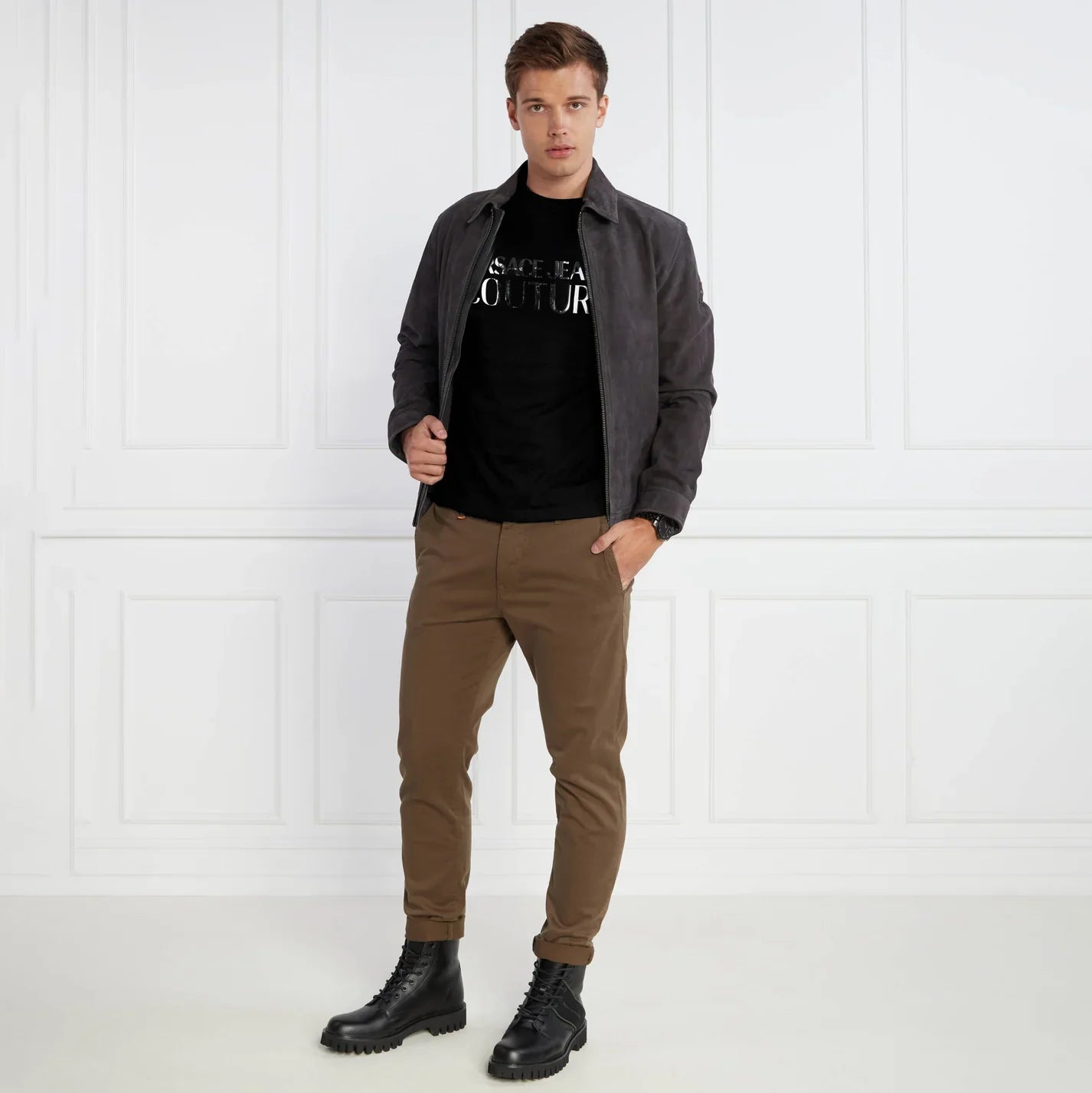 Men’s Imported Reflective Print T-Shirt (VJCS)