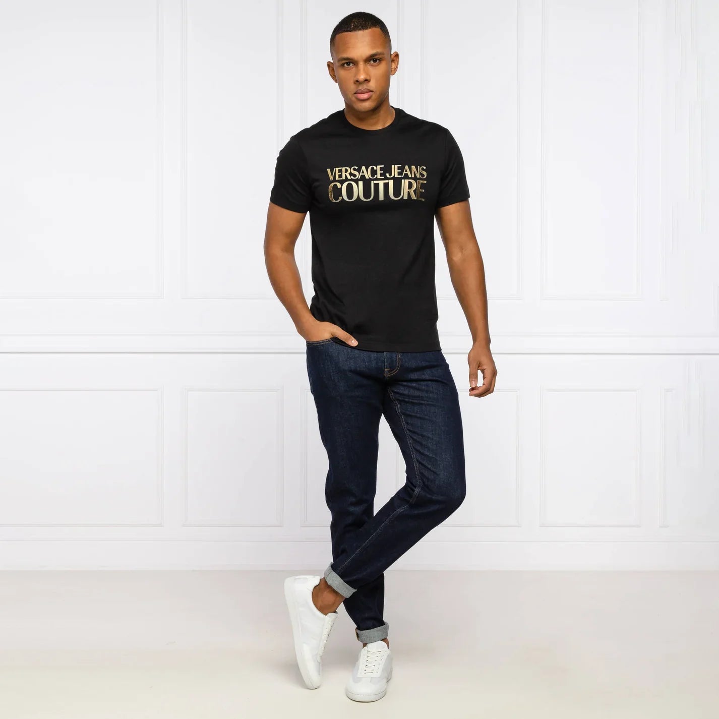 Men’s Imported Reflective Print T-Shirt (VJCG)