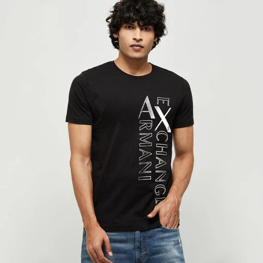 Men’s Imported Reflective Print T-Shirt (AXSV)