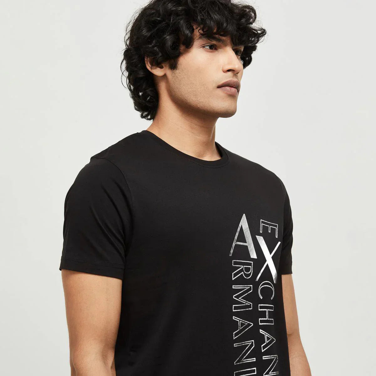 Men’s Imported Reflective Print T-Shirt (AXSV)
